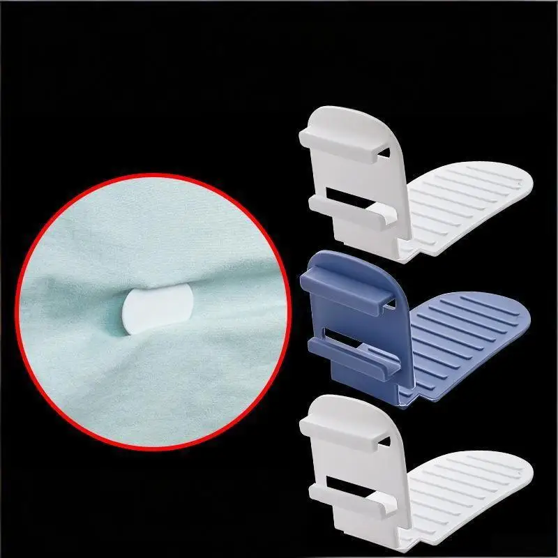 Hot Sale 4pcs Plastic Bed Sheet Fastener Clips With Non Slip Grip And No Drill Design Perfect For Home Bedroom Bedding Fixing
