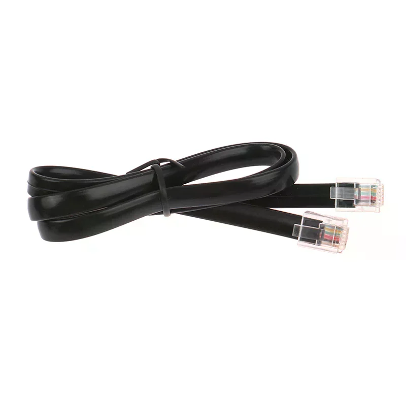 RJ12 6P6C ST-4 ST4 Autoguide Camera Cable For Ioptron Auto Guide iEQ30 Ieq45 Kabel Crystal Head Telephone Jumper Flat Wire