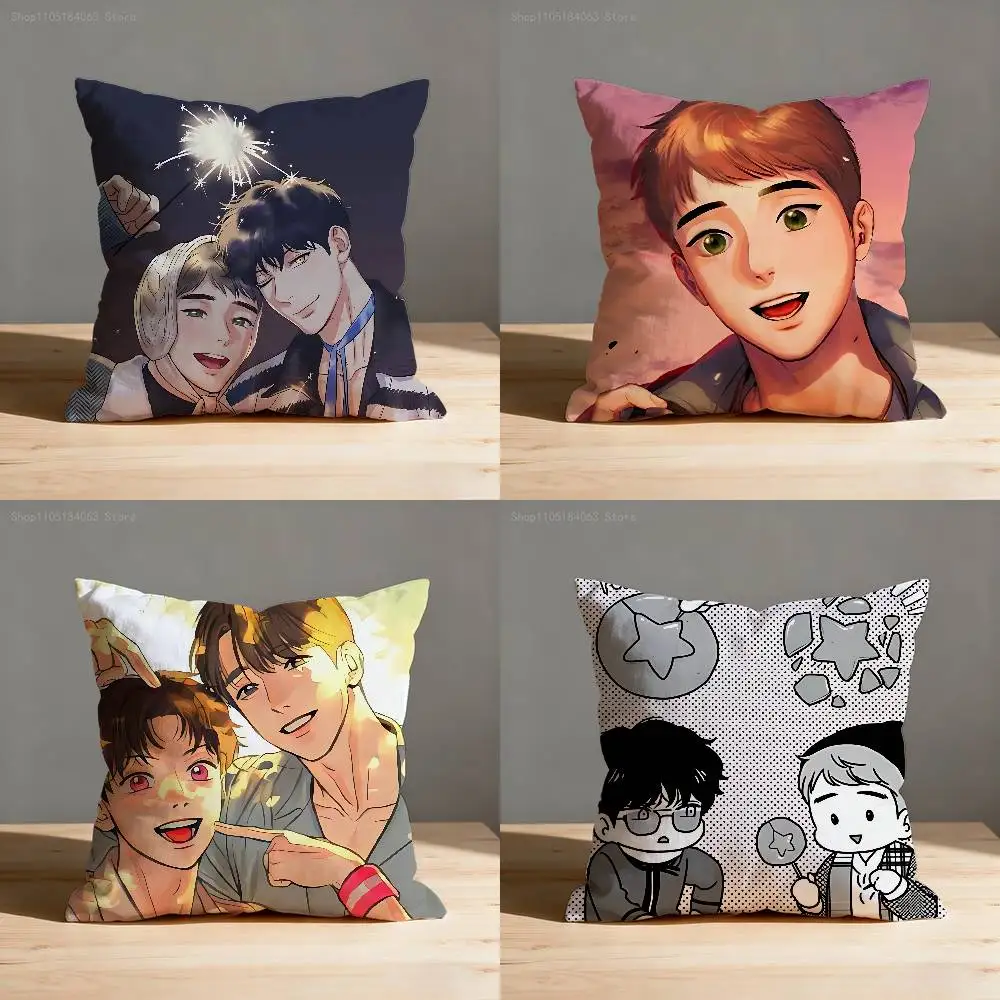 

BJ A-Alex Comic Throw Pillow Case For 45x45cm 40x40cm 55x55cm 50x50cm 30x30cm Square Car Pillowcase Shell