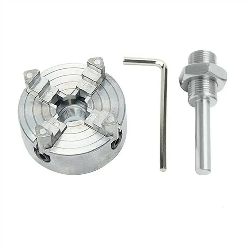 Lathe Chuck Z011 Self Centering External Jaw Metal Suitable Tools Accessories Chuck Drill High Lathe Metal Replacement