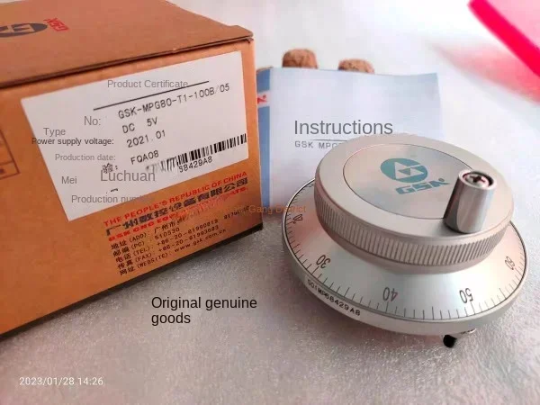 Guangdong original electronic handwheel GSK-MPG60-T1-100b/05GSK980mpg80-T1-100b/05