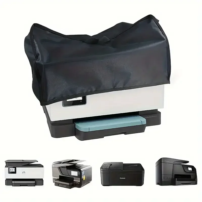 1pc Waterproof Universal Printer Dust Cover - Protective Black Case for Printers - Durable，, Water-Resistant，Office use