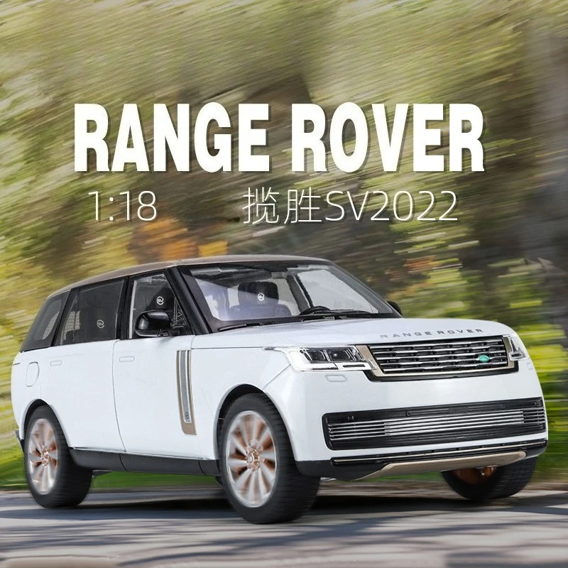 

Масштабная модель автомобиля Range Rover SV 2022 (1:18) из литого сплава, коллекционная, подарок, игрушка, украшение