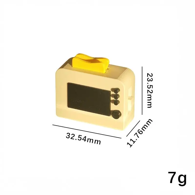 1 Set Simulation Miniature Bread Model Toy 1:12 Dollhouse Mini Bread Machine Home Toaster Family Toys Doll Accessories