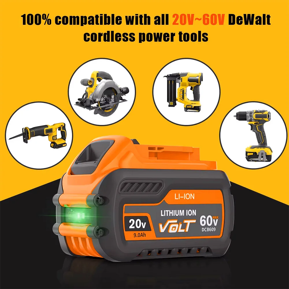Replacement Dewalt DCB609 20V/60 3