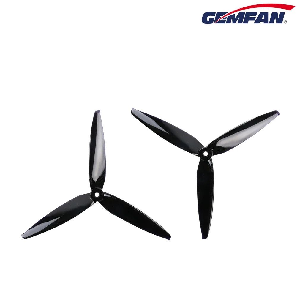 

2 пары Gemfan 7040 7,0x4,0 FPV PC 3 Propeller лопасть пропеллера CW CCW вал через машину более специальный двигатель 2807