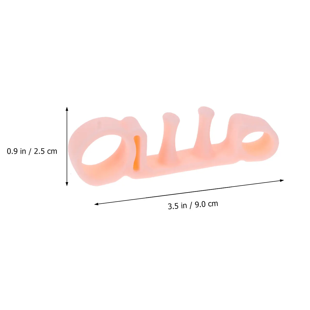 

Toe Correction Pad Bunion Relief Separators Straightener Corrector Hallux Foot Care Tools Washable Reusable Promote Blood