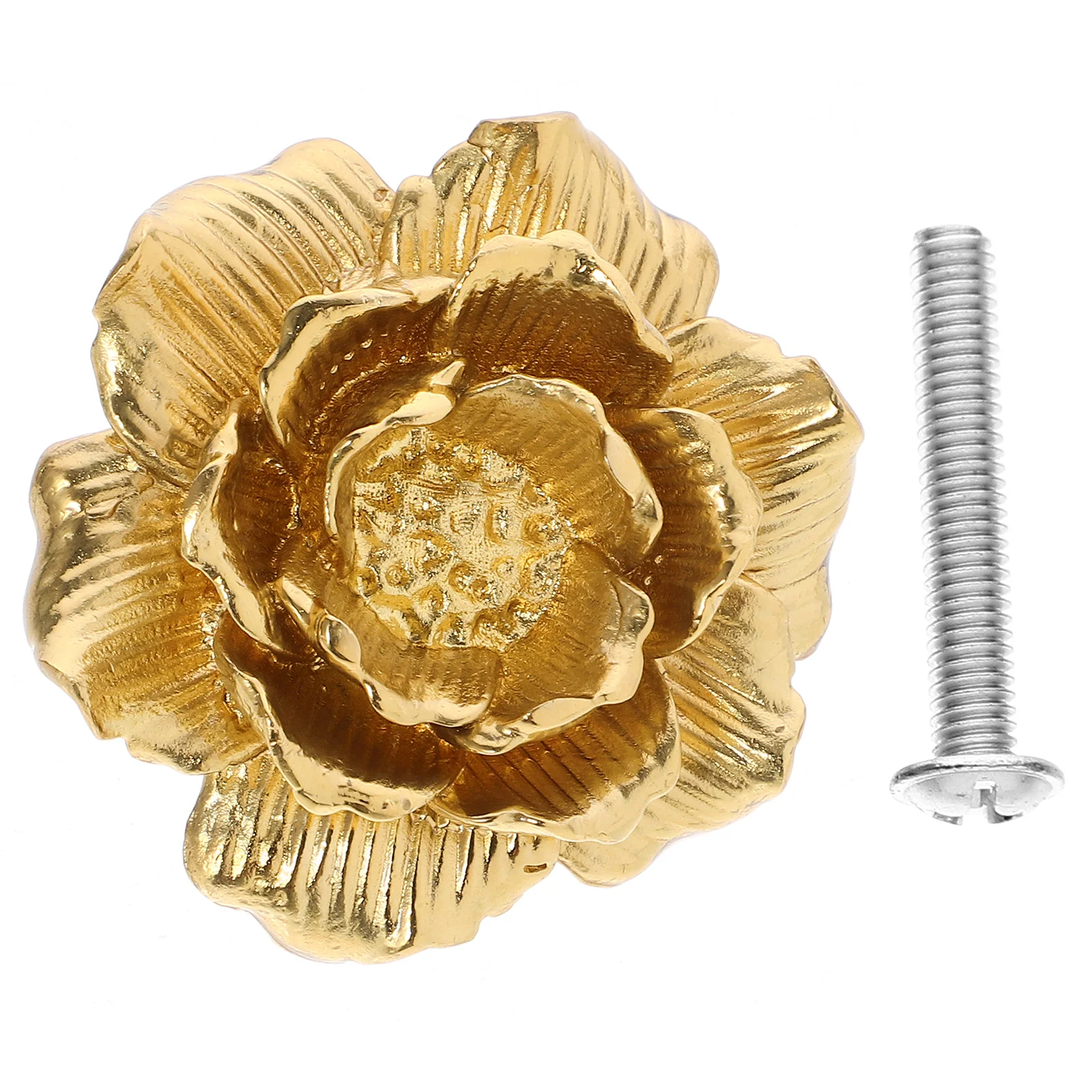 مقبض كابينة نحاسي على شكل زهرة، مقبض أثاث مزخرف ذو سطح أملس لباب الخزانة، خزانة الملابس، يسحب المطبخ #4