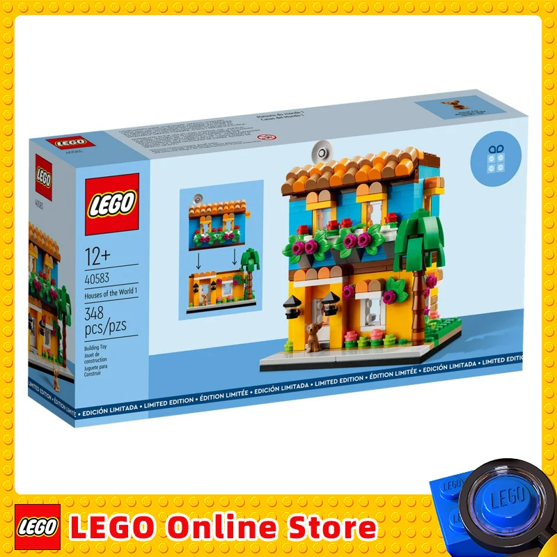 LEGO: Houses of The World 1 Building Toy Set for Kids, Boys, and Girls Ages 12 + Christmas Gift (348 Pieces, 40583)