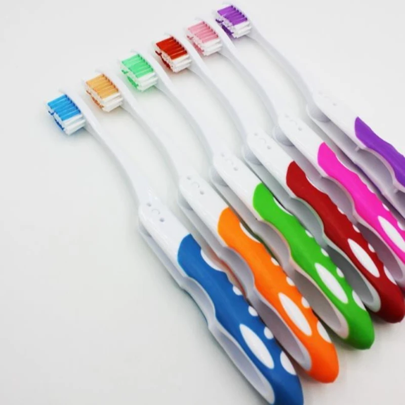 

40Pcs Portable Foldable Travel Camping Toothbrush Mini Travel Toothbrush Tooth Oral Cleaning Tools