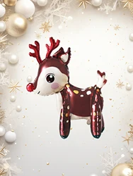 1set 3D Christmas Deer Foil Balloons Elk Balloon Christmas Balloons Christmas Decorations Navidad 2026