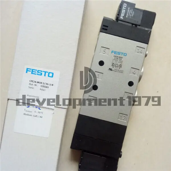 ONE NEW Festo valve CPE24-M1H-5/3G-3/8 #