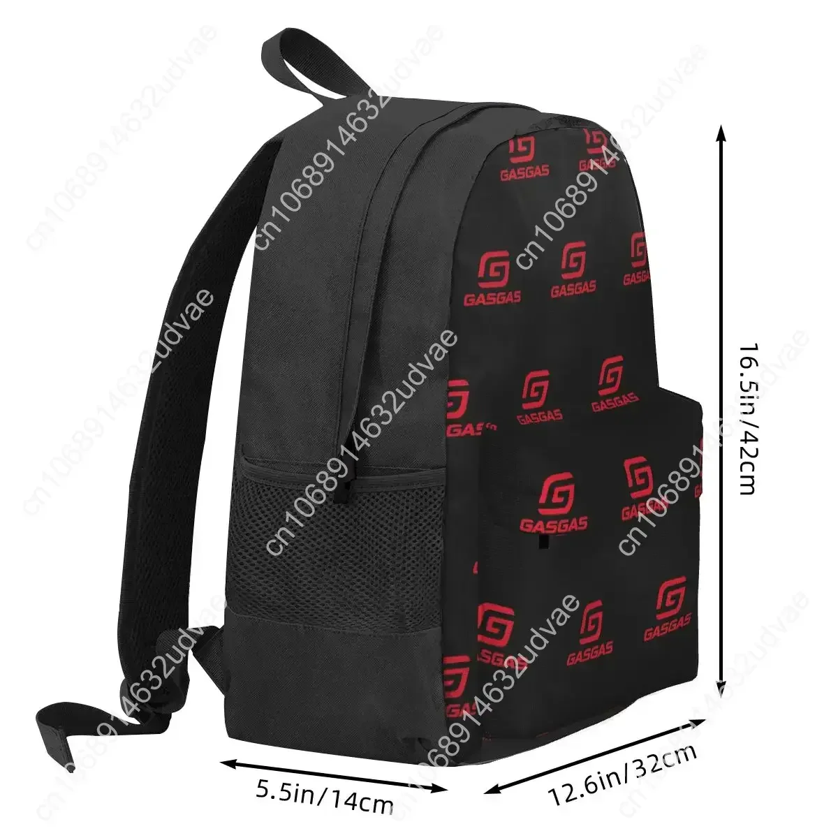 Gasgas Plaid Logo Backpacks Boys Girls Bookbag Children School Bags Cartoon Kids Rucksack Laptop Rucksack Shoulder Bag