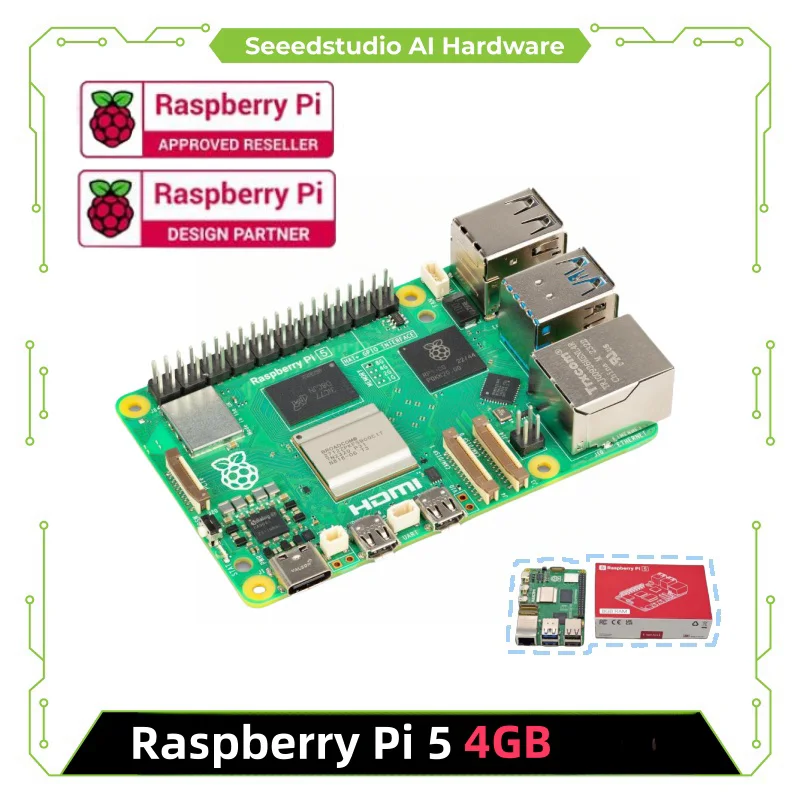 Raspberry Pi5 8GB 16GB 4GB 2GB Kit Laptop MIni PC Computer,2.4GHz