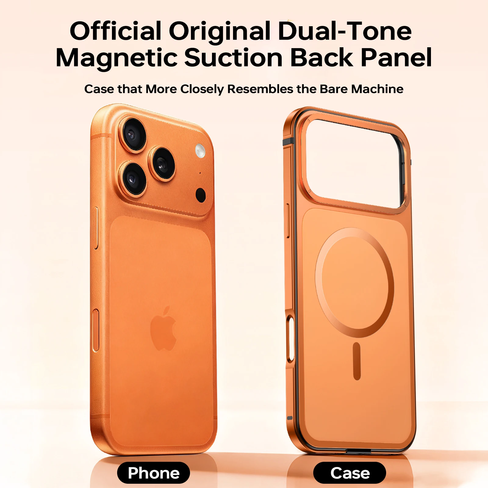 2026 حافظة جديدة عالية الجودة مناسبة لهاتف آيفون 17 برو ماكس/برو إطار معدني حماية ثقيلة حافظة هاتف مقاومة للكسر