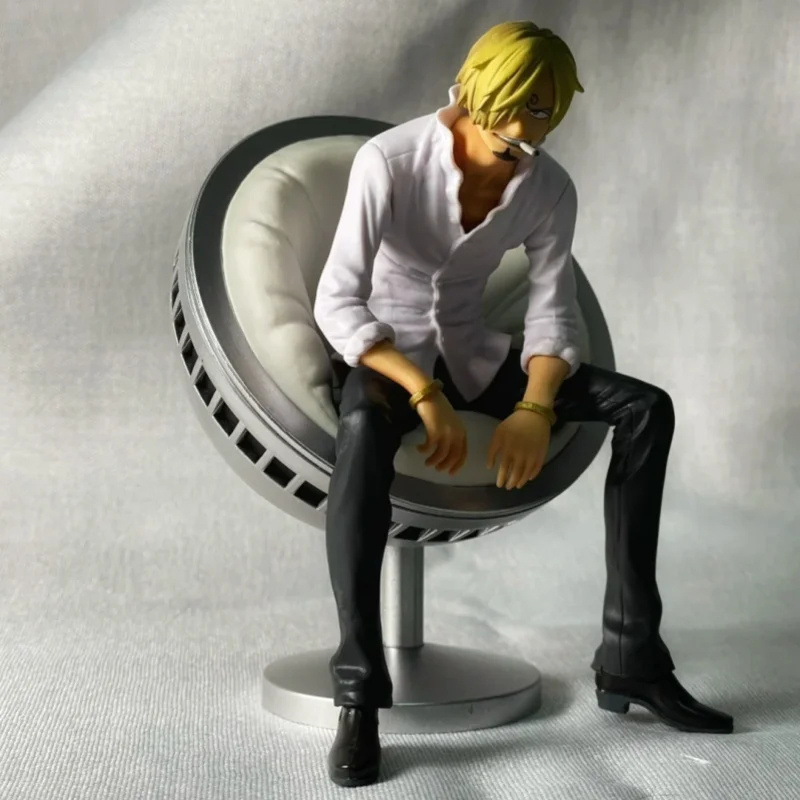 حقيقي بانداي DXF قطعة واحدة Vinsmoke الأسرة الشكل سانجي ريجو إيتشيجي يونجي القاضي نيجي يجلس الموقف حلية جمع لعبة