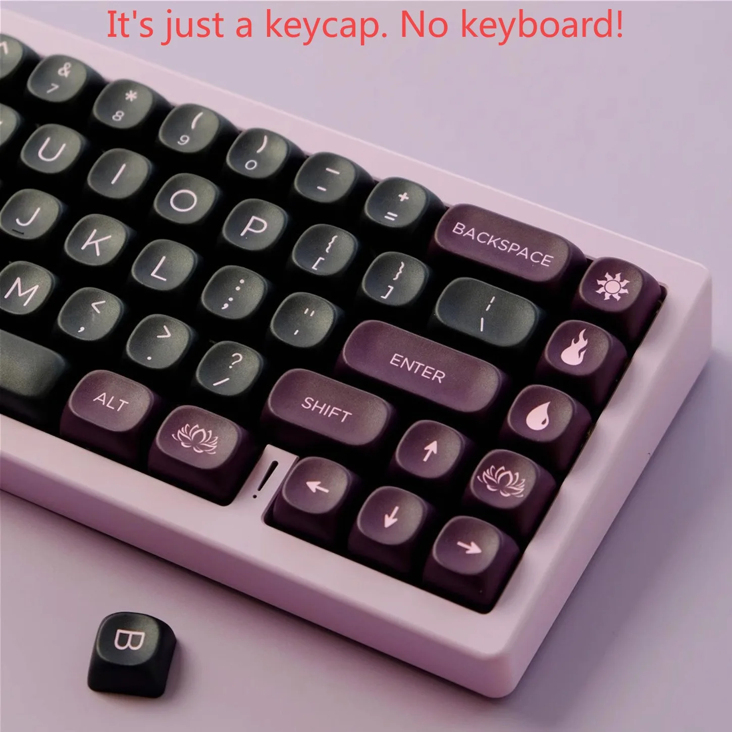 MOA Keychain Kit PBT 126 Key Suitable for 60/64/84/98/108 Gaming Mechanical Keyboard MX Switch Personalized Keyboard