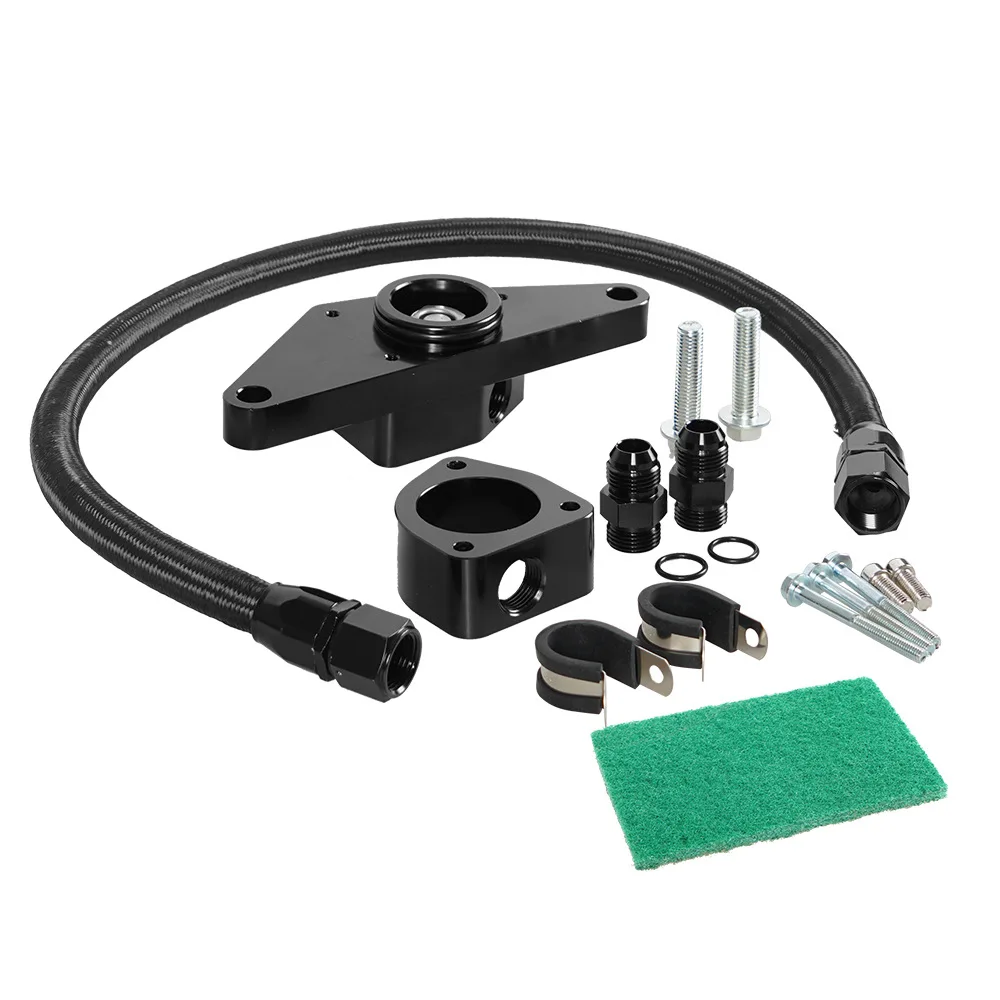 

Aluminum Cummins Coolant Bypass Kit Fits 07.5-18 Dodge Ram 6.7L / 03-07 Dodge 5.9L