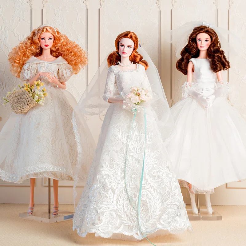 

Xianxian Doll Clothes Suit 1/6 Anime BJD 32cm Supermodel Doll Clothes Accessories Dream Wedding Dress Girls DIY Toys Collector