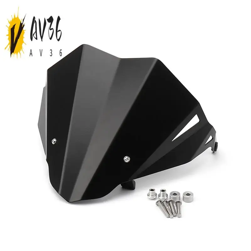 

AV36-Motorcycle Windshield Aluminum Wind Deflector Windscreen Motorcycle Windshield For HONDA CB750 CB 750 HORNET 2023