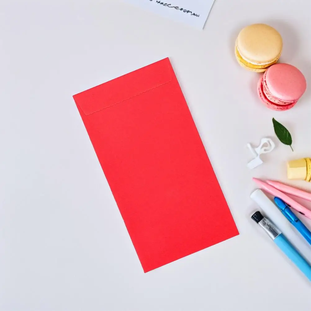 50-teiliger Umschlag für Bargeld, traditioneller chinesischer Stil, Hochzeit, Partyzubehör, rotes Paket, einfacher praktischer Geldhalter