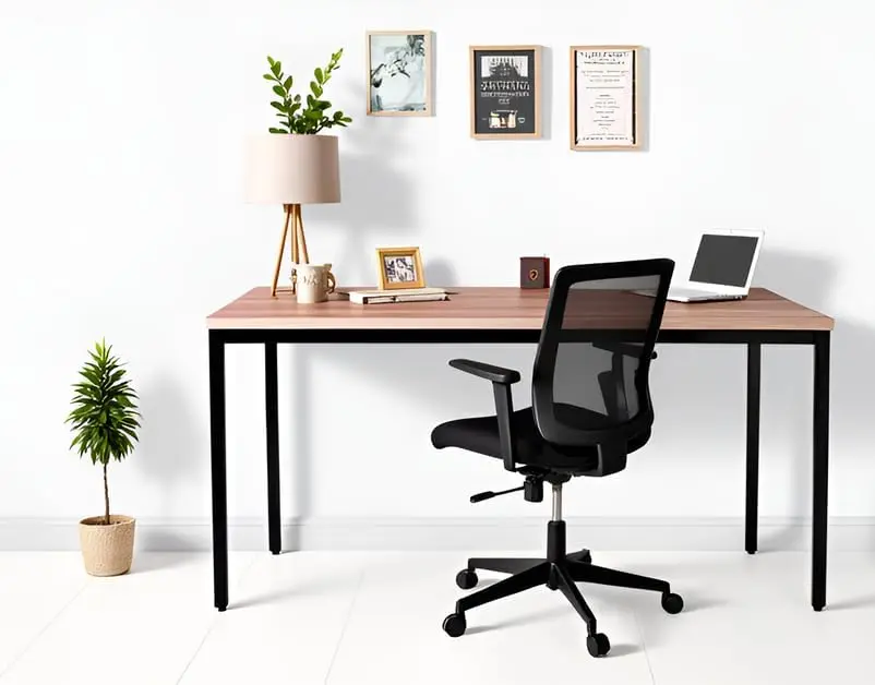 48 Inch Computer Desk for Home Office - Sleek and Sturdy, Ideal for Work and Study, Multi-Purpose Table for Writing, Dining, and