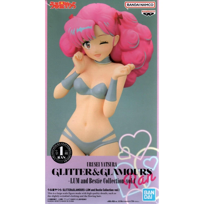 In Stock Bandai Original Action Figure Anime Urusei Yatsura Ran Glitter&Glamours Model Collection Toys Gift WY