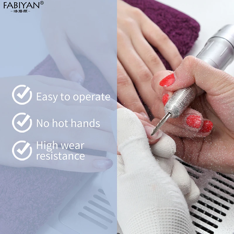 التنغستن الصلب مانيكير قاطعة المطحنة برأسين مسمار لقمة ثقب F/M الأشعة فوق البنفسجية هلام مزيل طلاء الأظافر القاطع مسمار أداة المعالجة المسبقة