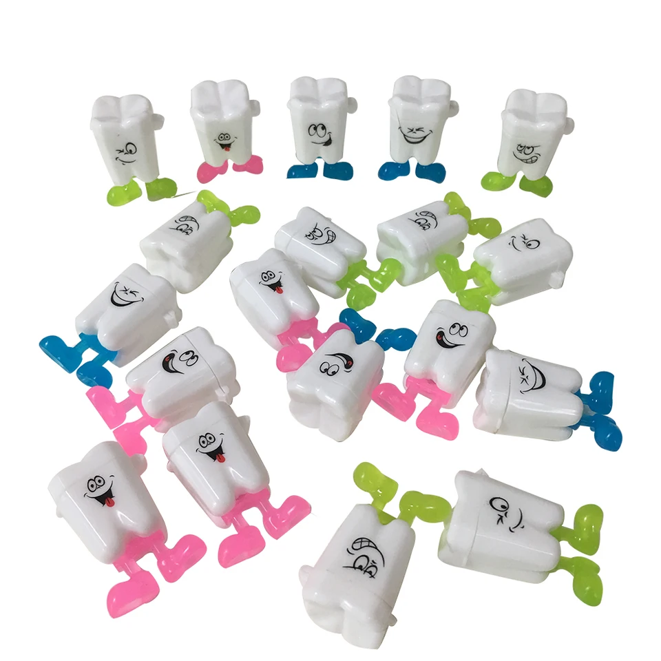 50pcs Dental Mini Milk Teeth Organizer Case Storage Baby Tooth Box Kids Container Plastic Children Gift Souvenir Save Fairy Box, image 9
