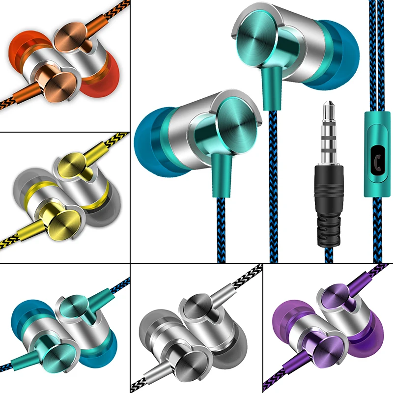 Earphones Deep Bass Noise-canceling Comfortable Innovative Convenient Game Changer Universal Compatibility Earbuds Top-rated Mic