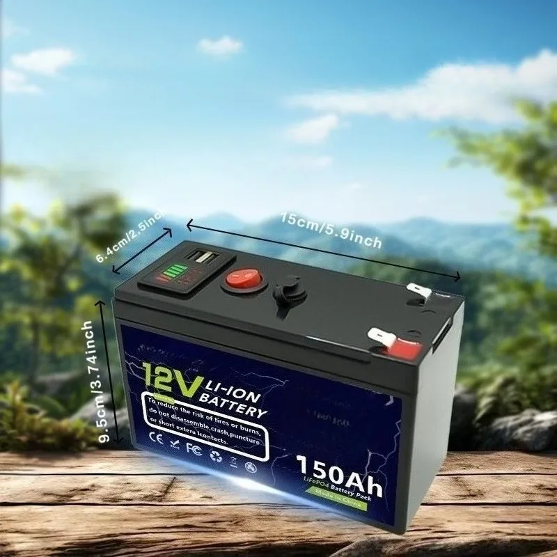 3S7P 12V بطارية ليثيوم أيون 18650 بطارية صندوق USB قابلة للشحن 12V 2100mAh