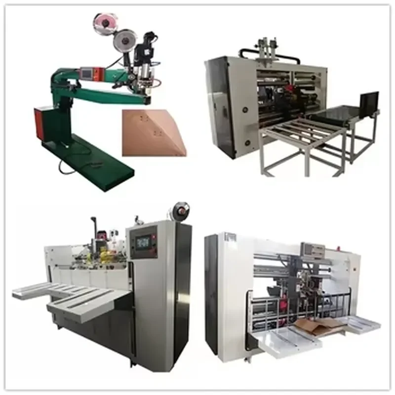 Stitcher Machine For Carton Box / Corrugated Carton Box Stapler Machine Foot Stitching Equipment