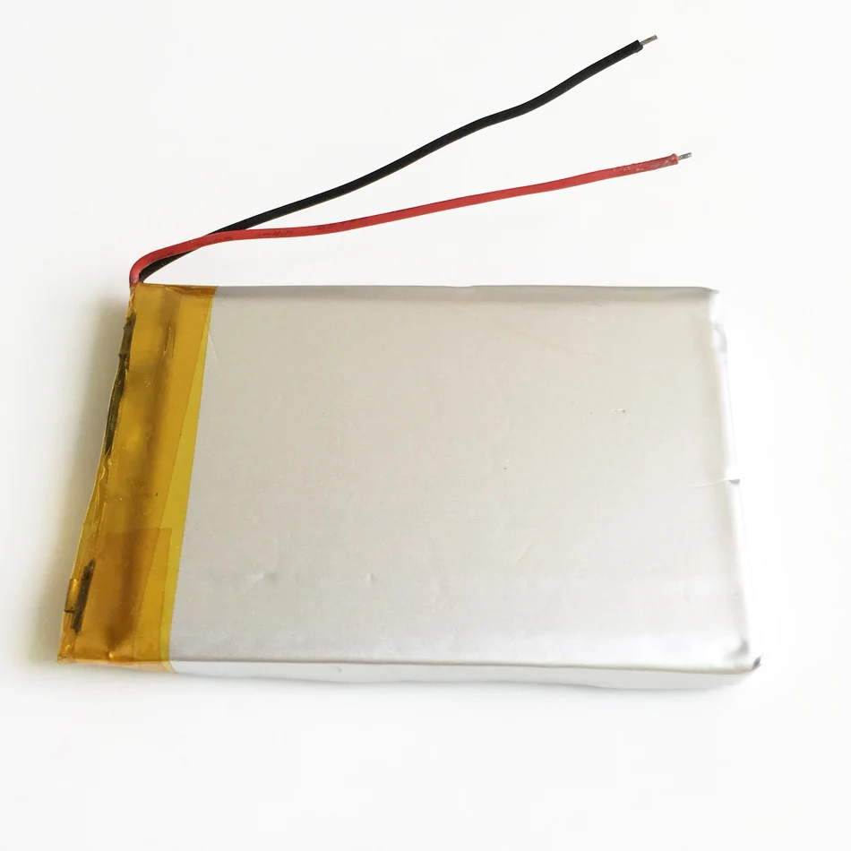 Batteria ricaricabile ai polimeri di litio Lipo 3.7V 1700mAh per MP3 Navigatore GPS Registratore DVD Auricolare E-book Camera 554060