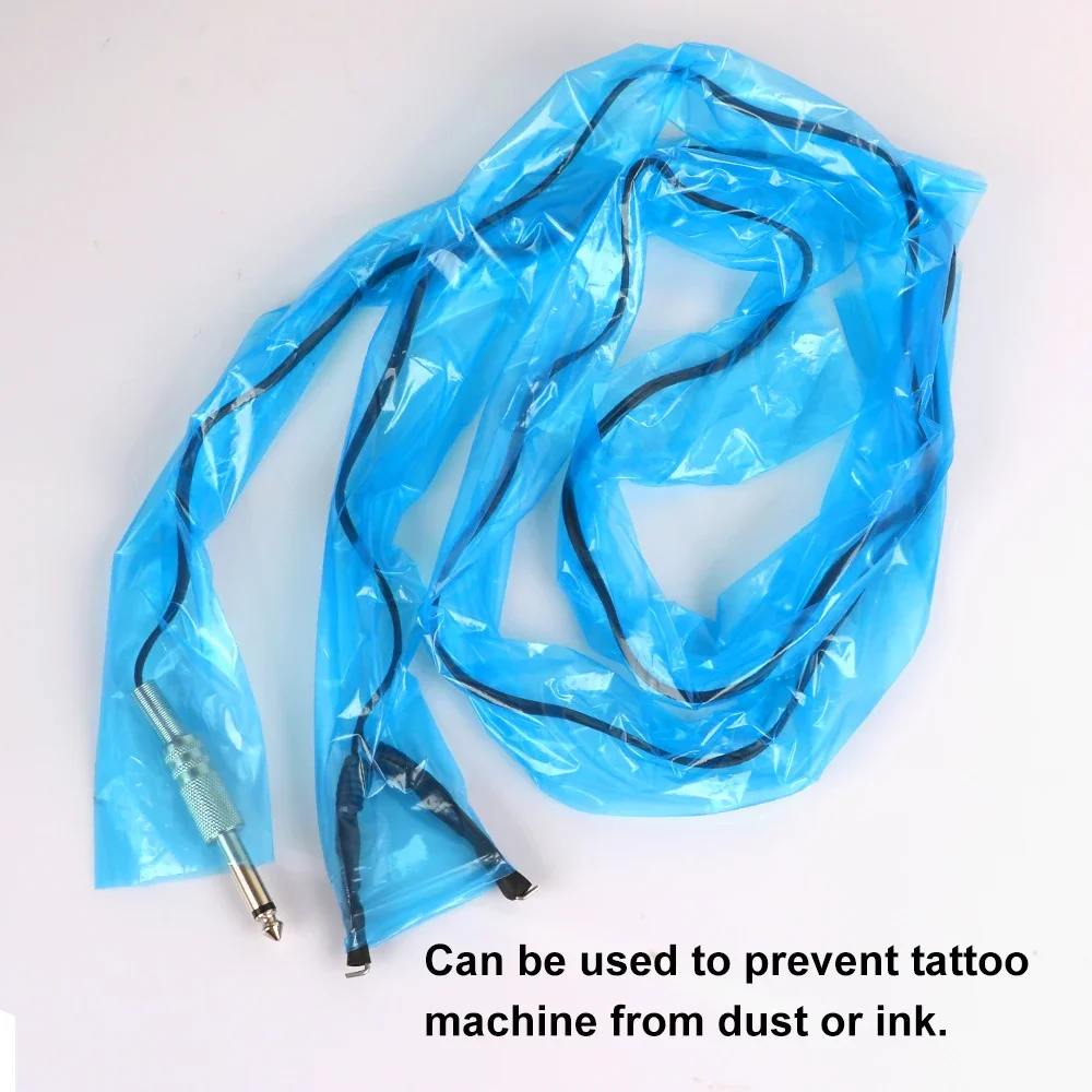 Einweg Tattoo Stift Taschen Abdeckung 100 stücke Kunststoff Patrone PMU Tattoo Maschine Clip Cord Ärmeln Tattoo Haken Kabel Abdeckungen Liefert – Detail 5