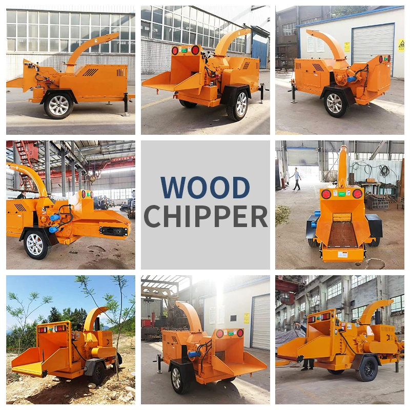 

Wholesale Prices Wood Crusher Industrial Tree Branch Crusher Machine Diesel Wood Shredder Wood Chipper For Farms