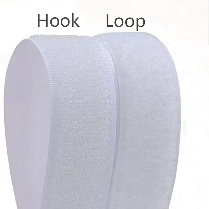 Hook and Loop Tape Self Adhesive 1/3/5/10M, Sticky Back Strips 20-50mm Wide, White Velcros Fastener for DIY Crafts & Home Decor image 3
