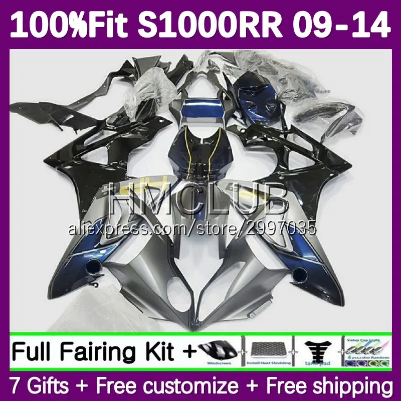 Injection Fairing For BMW S 1000RR 1000 RR S1000RR 09 10 11 12 13 14 71No.48 S1000 RR 2009 2010 2011 2012 2013 2014 Blue white