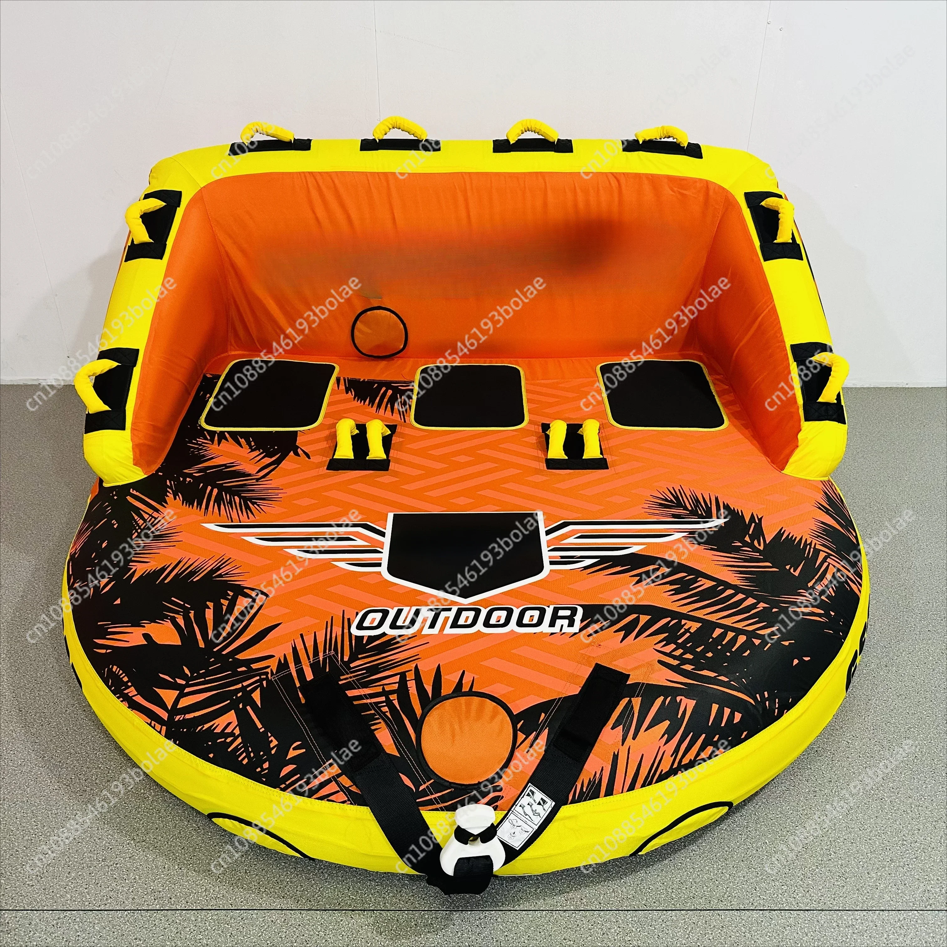 Water sports motorboat toy operation, inflatable sofa towing water skiing surfing ring imported water banana boat