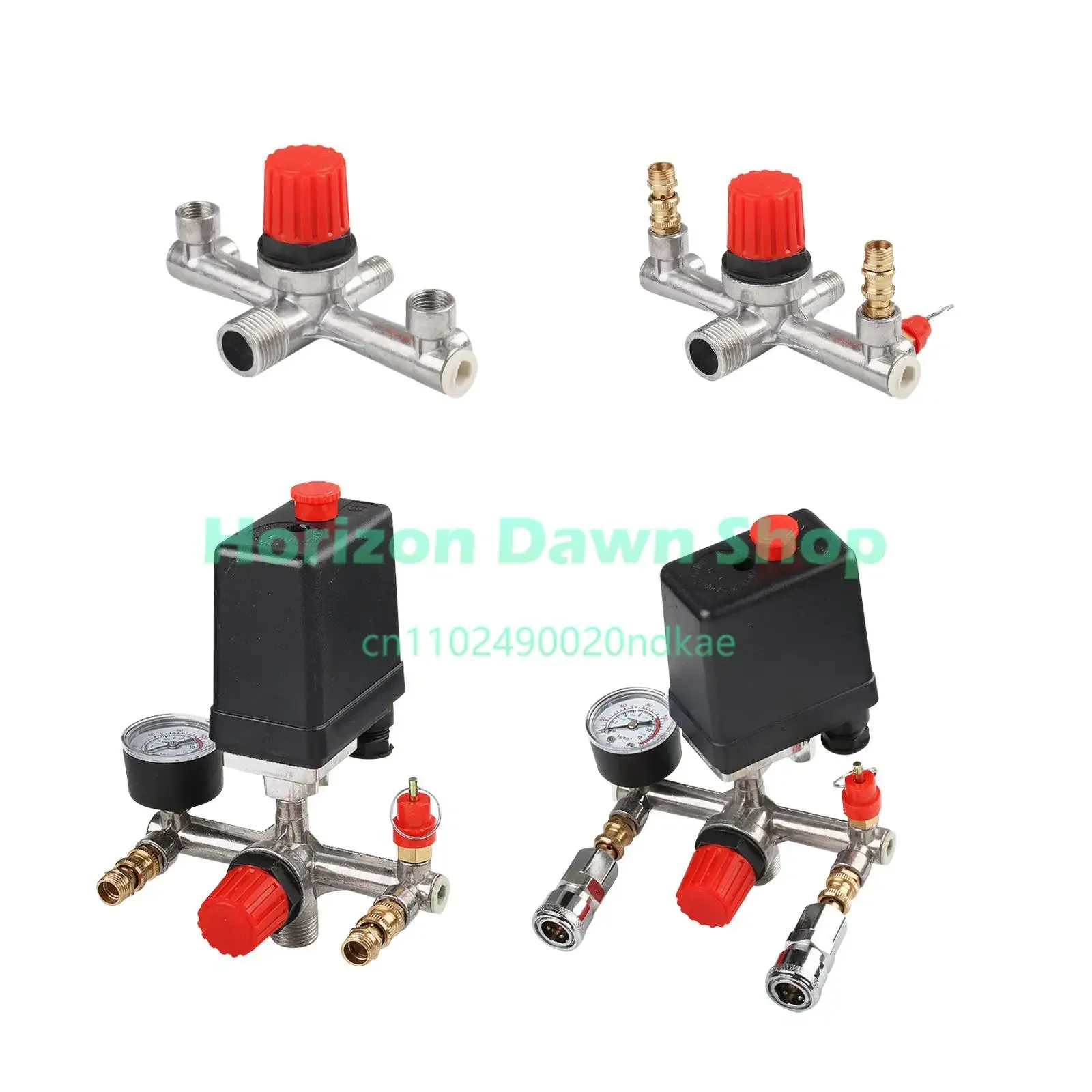 Air Compressor Pressure Switch Control Valves Durable 90-120 PSI Accessories