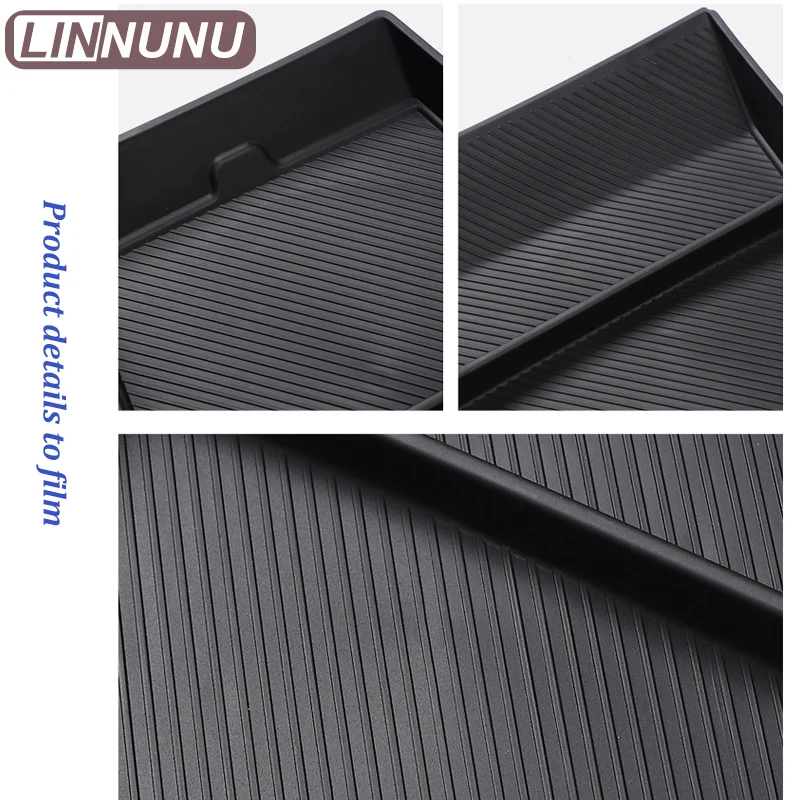Linnunu for Lynk & Co 03 2024 2025 Car Central Control Storage Box Pad Tpe Lynk&Co 03 Automotive Interior Accessories Non-Slip - Image 4