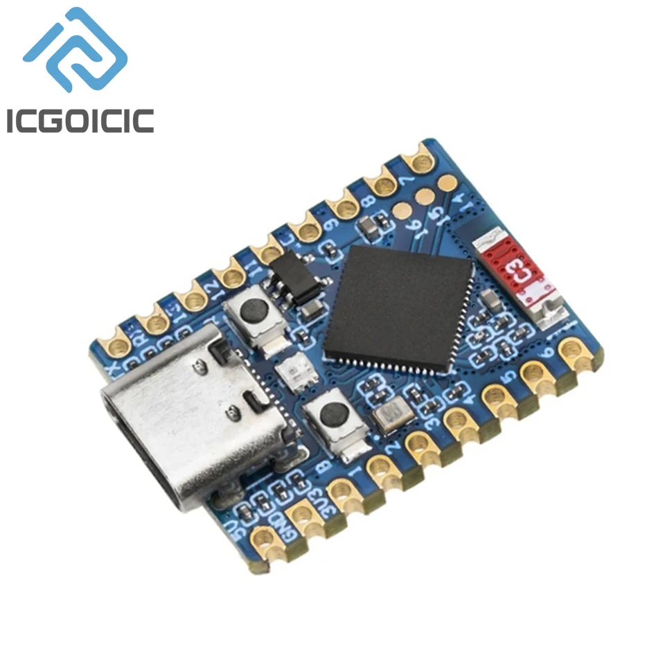 WiFi BT 5 Module for ESP32-S3 Mini, S3FH4R2 Dual-core Wireless MCU, Development Board for IoT Projects