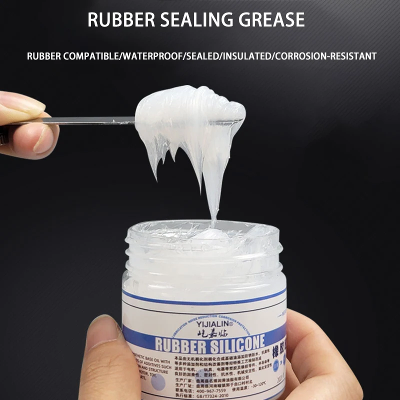 Car Rubber Seal Conditioner Grease O-Ring Maintenance Waterproof Seal Oil Toys Flashlights Seal Multipurpose Grease