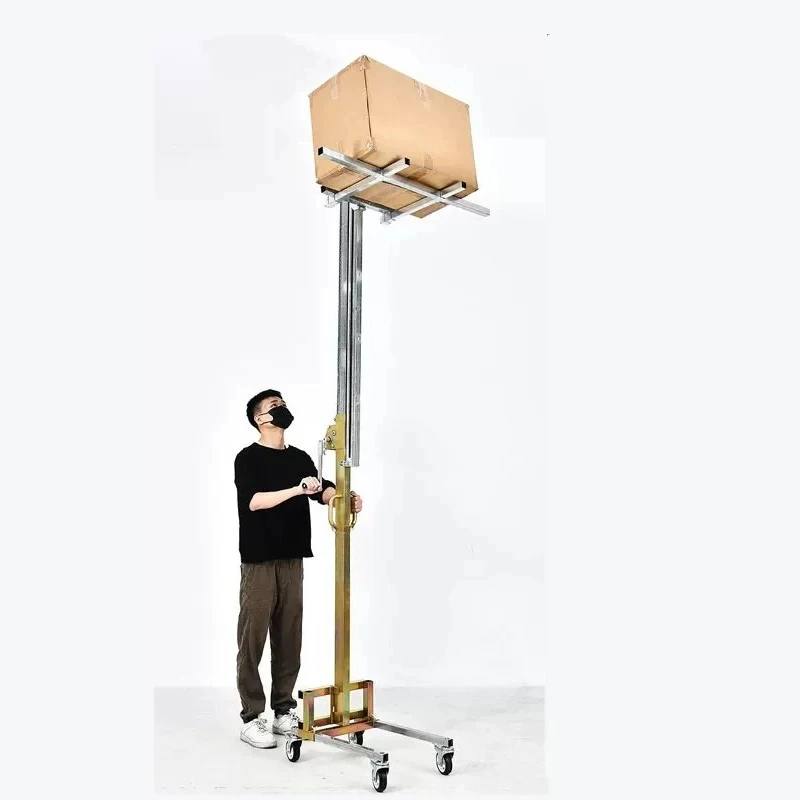 Stacker Forklift Lifting Portable Folding Forklift Lightweight Used for Lifting and Handling Manual Unloading Lifting Handling