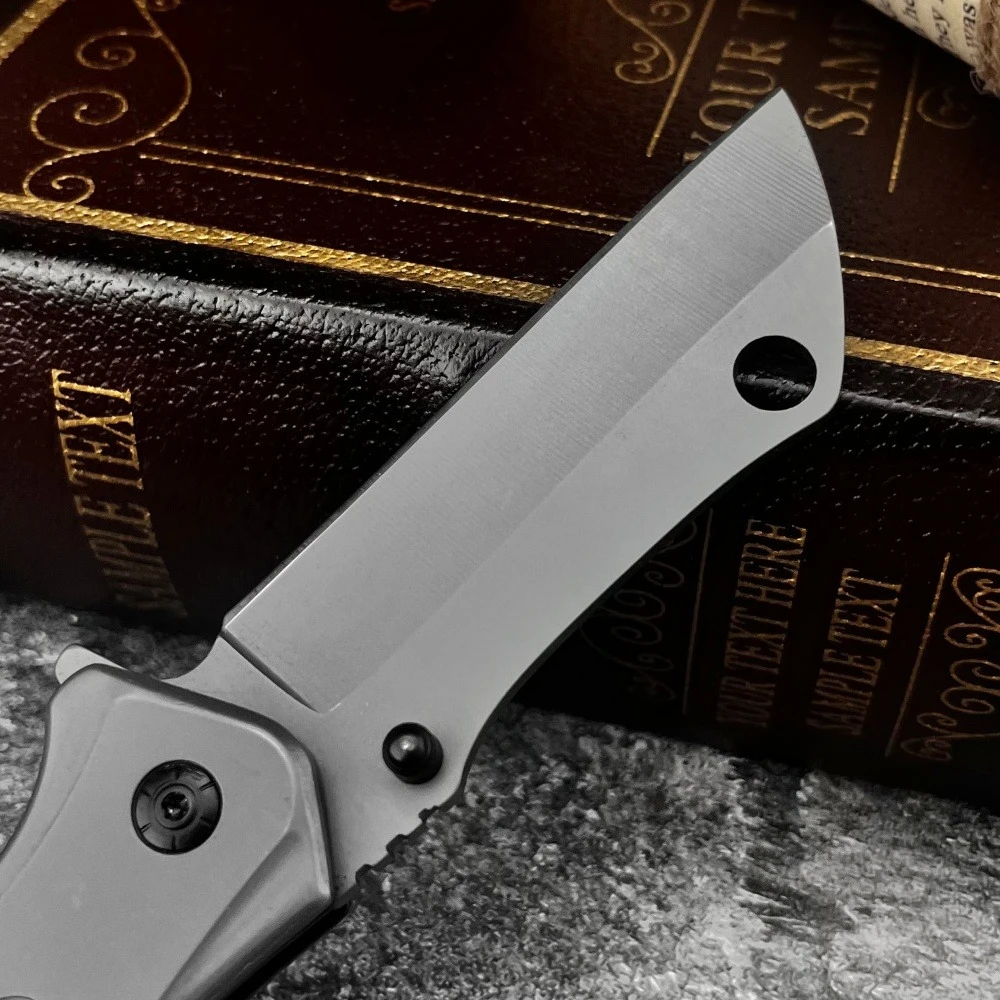 DA107 EDC دائم متعدد الأغراض سكين للفرد المحمولة التكتيكية جيب المشي لمسافات طويلة في الهواء الطلق أداة البرية بقاء أداة الدفاع عن النفس