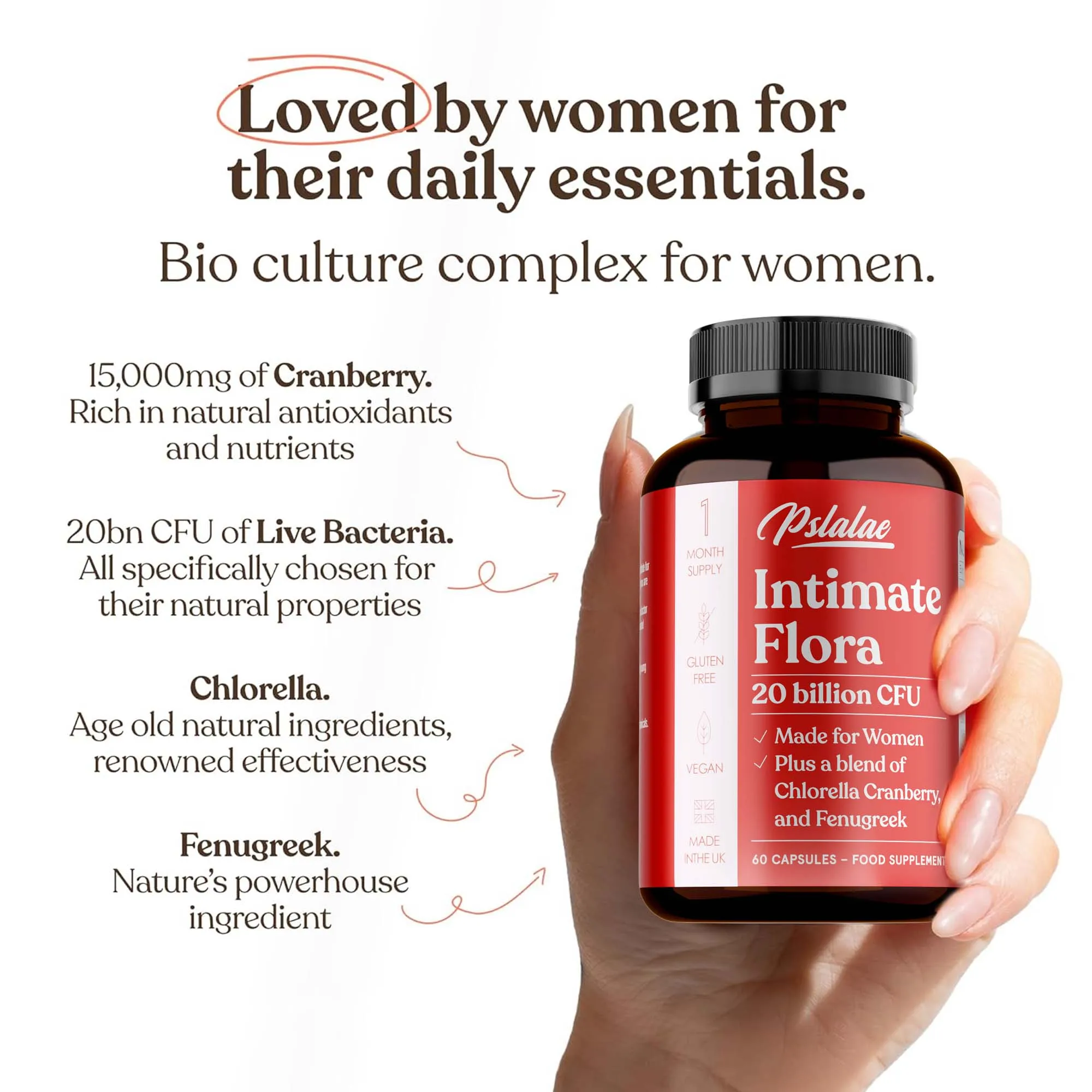 

Intimate Flora - Promote Digestion and Absorption, Regulate Metabolism, Control Weight, Regulate The Balance of Intestinal Flora