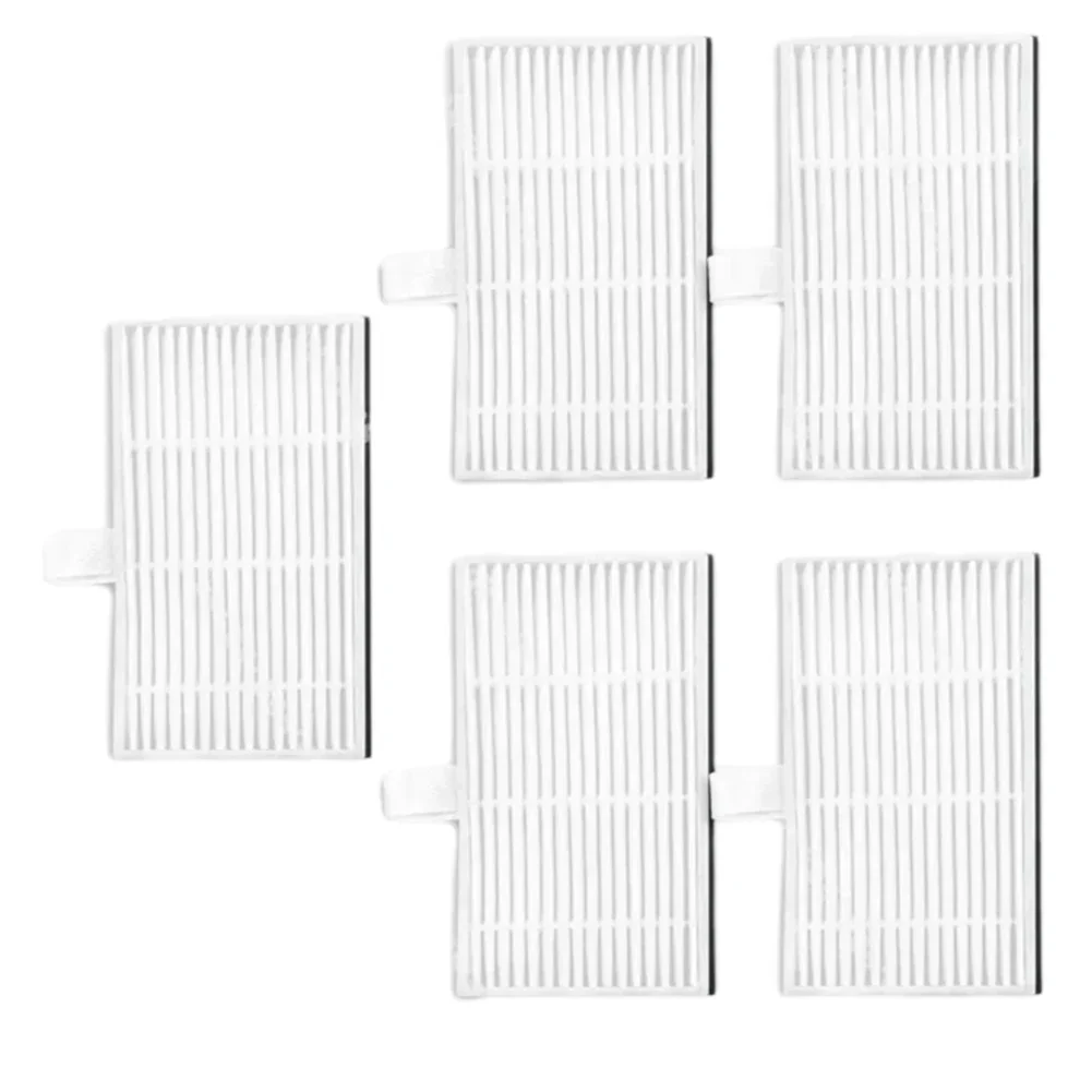 5pcs Filters For Midea S5 Plus   For Cecotec For Conga 2299 Ultra Robot Vacuum Cleaner Spare Replacement Filters Sweeper Parts