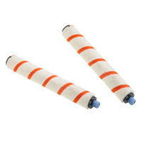 2pcs Roller Brushes For ILIFE W400/ W455 PW-R020 Robot Vacuum Cleaner Spare Parts Roller Brush Floor Washing Cleaning Attachment