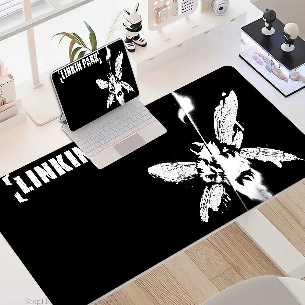 L-Linkins Music Park Mousepad Mouse Mat Desk Mat With Pad Gaming Accessories Prime Gaming XXL Keyboard Pad Padding Mat