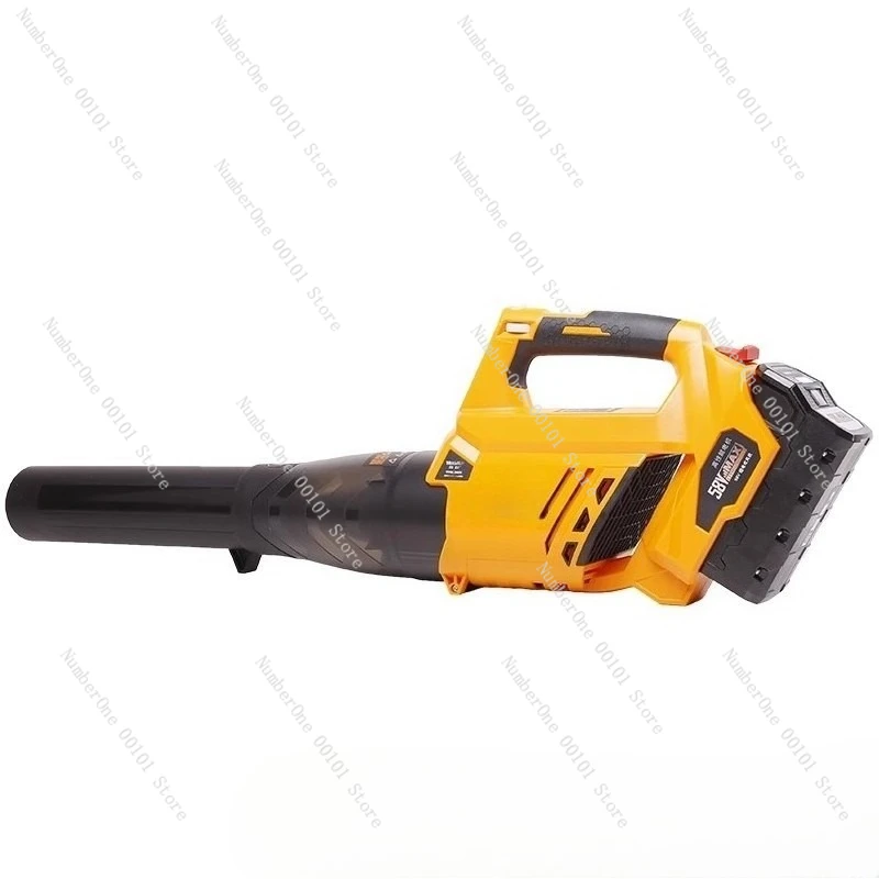 58V Cordless Leaf Blower, Handheld High Power Industrial Blower for Garden Lawn Care, Dust & Snow Removal
