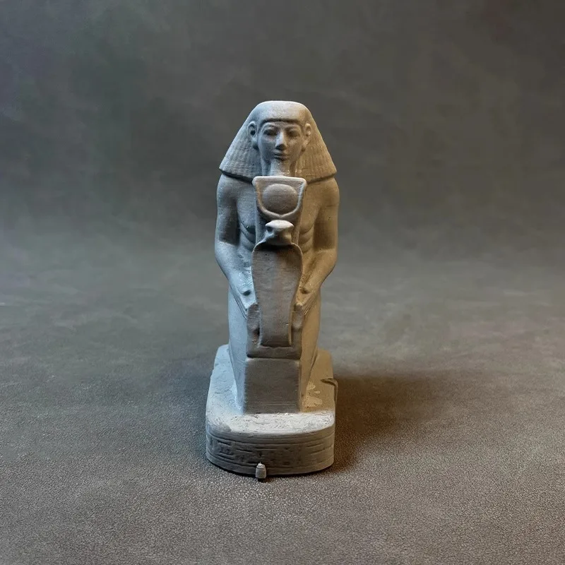 Ancient Egyptian Pharaoh Tutankhamun's Mummy Gypsum Sculpture Home Decoration Desktop Decor Ornament Tourism Commemorative Gift